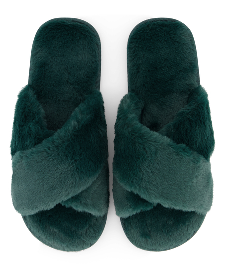 Chaussons Lia, Vert