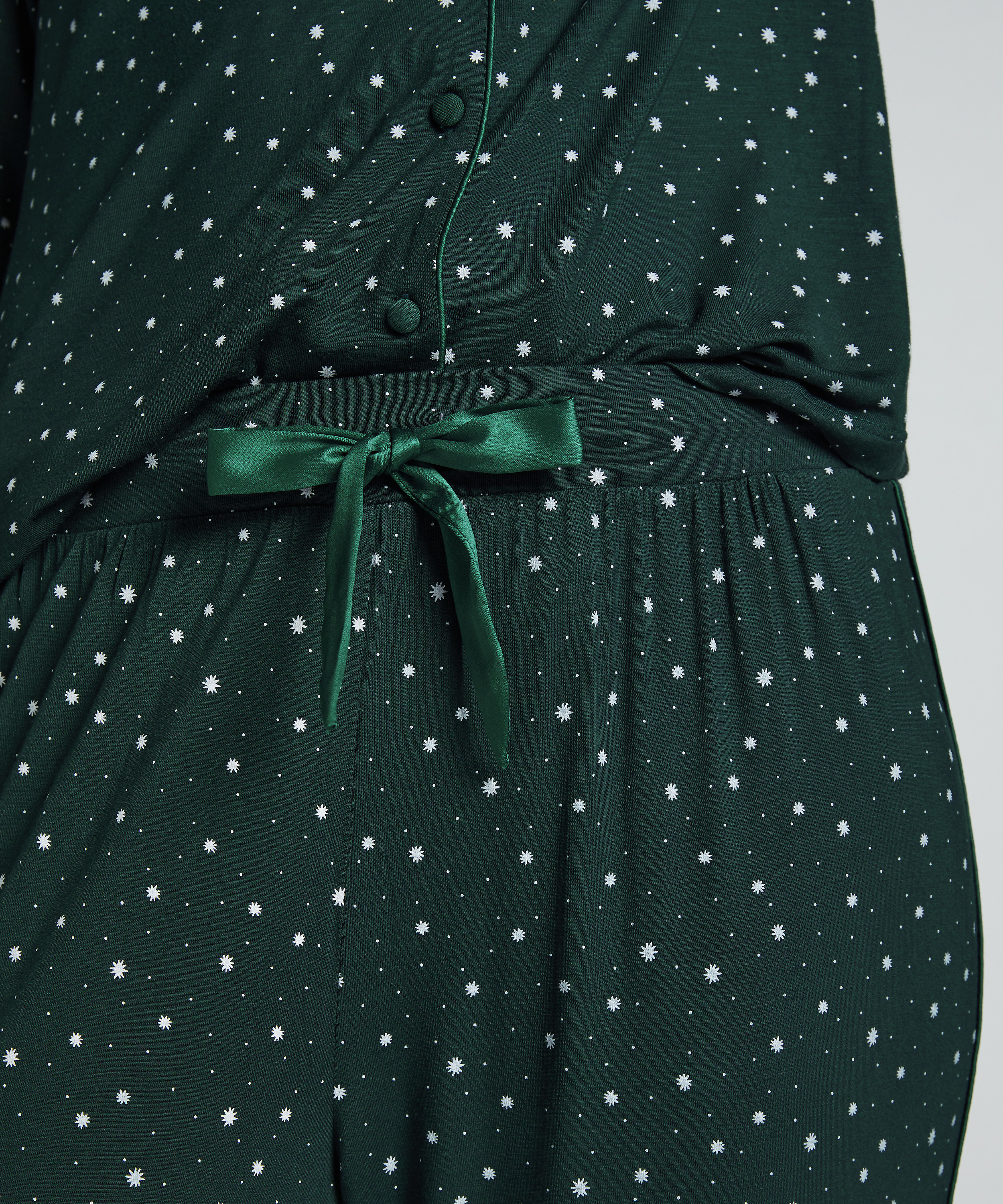 Pyjamahose Jersey, Grün, main