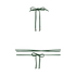 Triangel-Bikinioberteil Digura, Gr&uuml;n