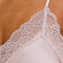Cami Top Satin Spitze, Lila