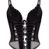 Bustier Pina, Schwarz