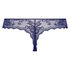 String Invisible Lace back, Bleu