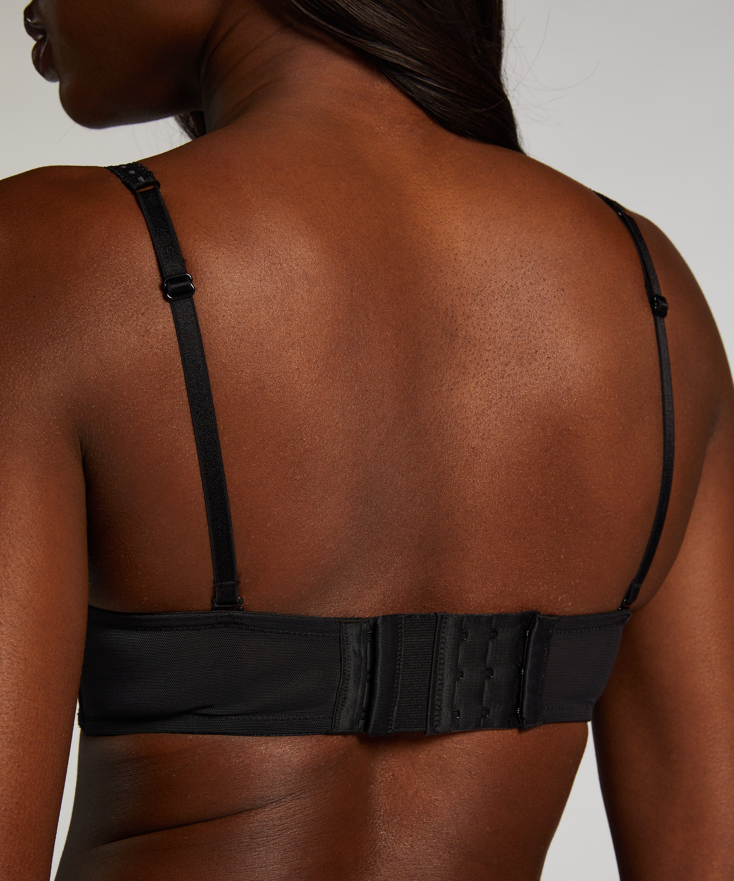 Lot de 2 extensions pour soutien-gorge, Noir, main