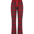 Pyjamahose aus Flanell, Rot