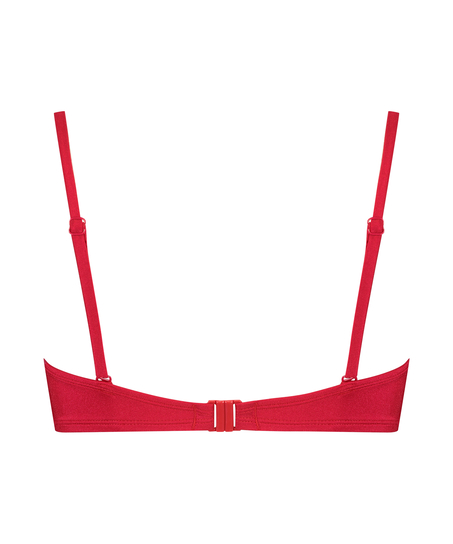Haut de maillot de bain push-up rembourré à armatures Lola, Rouge
