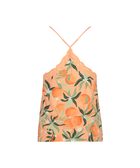 Camitop Woven Lace, Rose