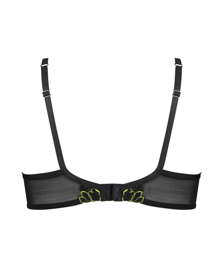 Unwattierter Bügel-BH Feyre, Schwarz