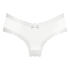 Slip brésilien V-shape mesh, Blanc