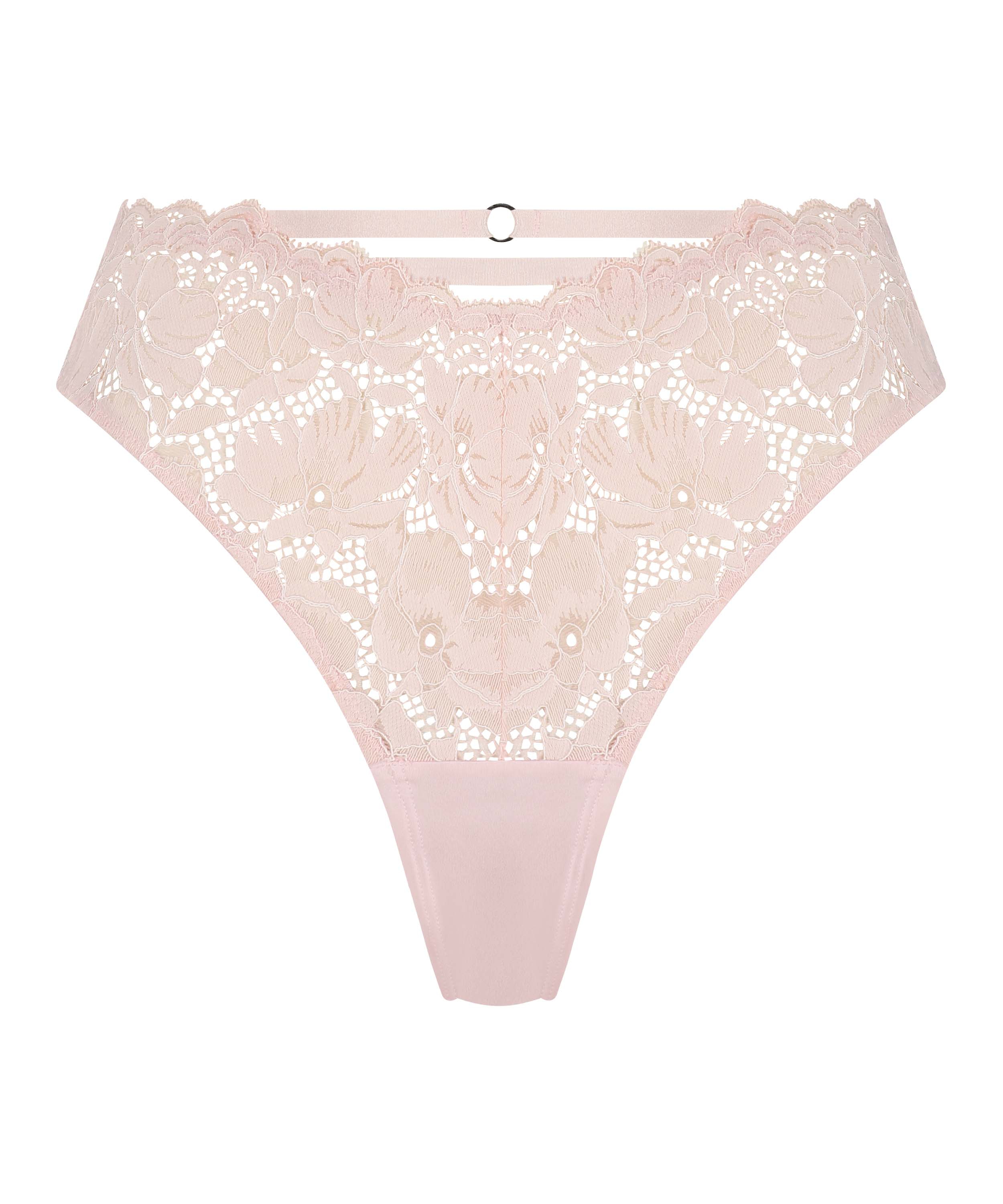 Slip brésilien Andrea, Rose, main