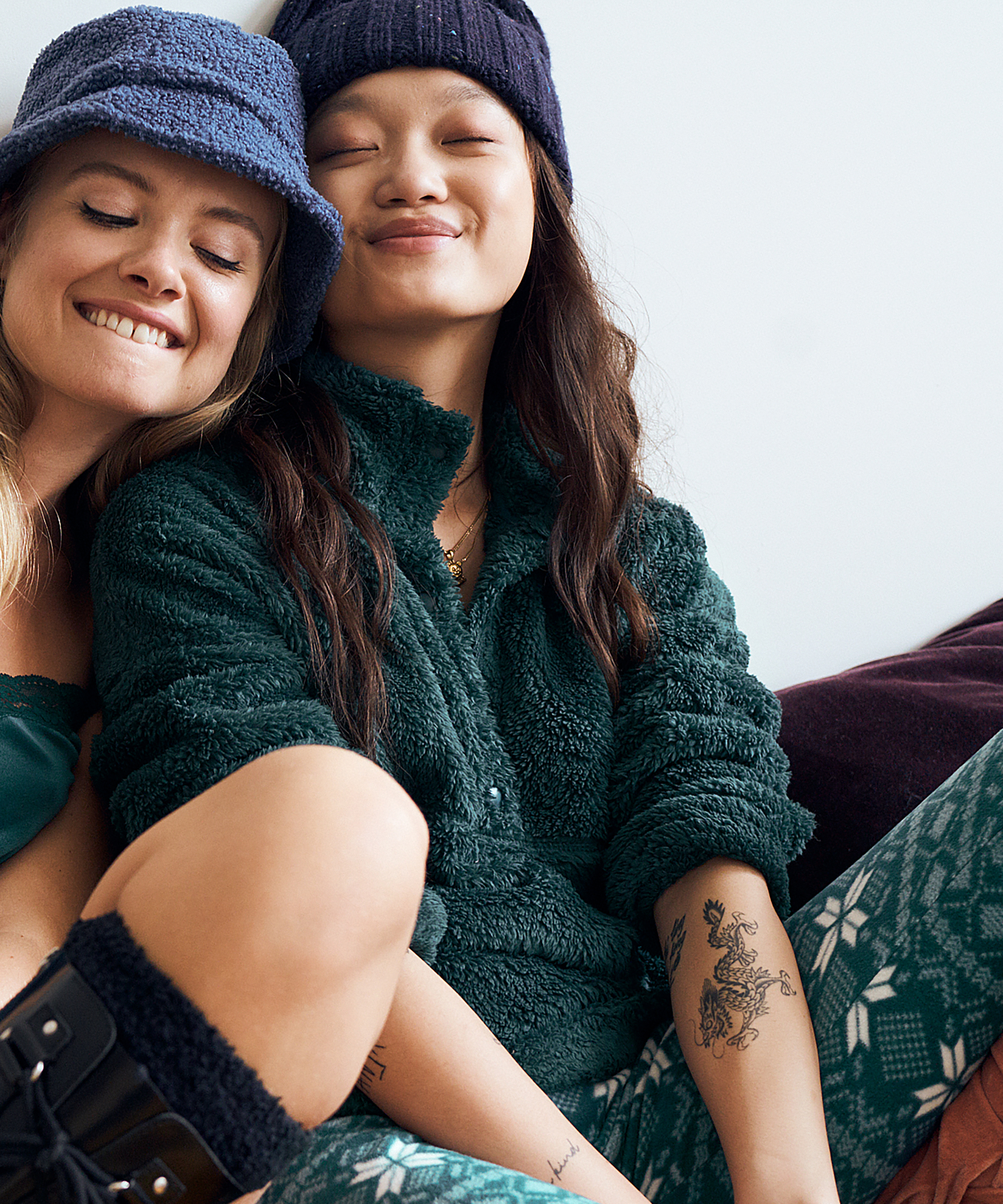 Weste Snuggle Fleece, Blau, main