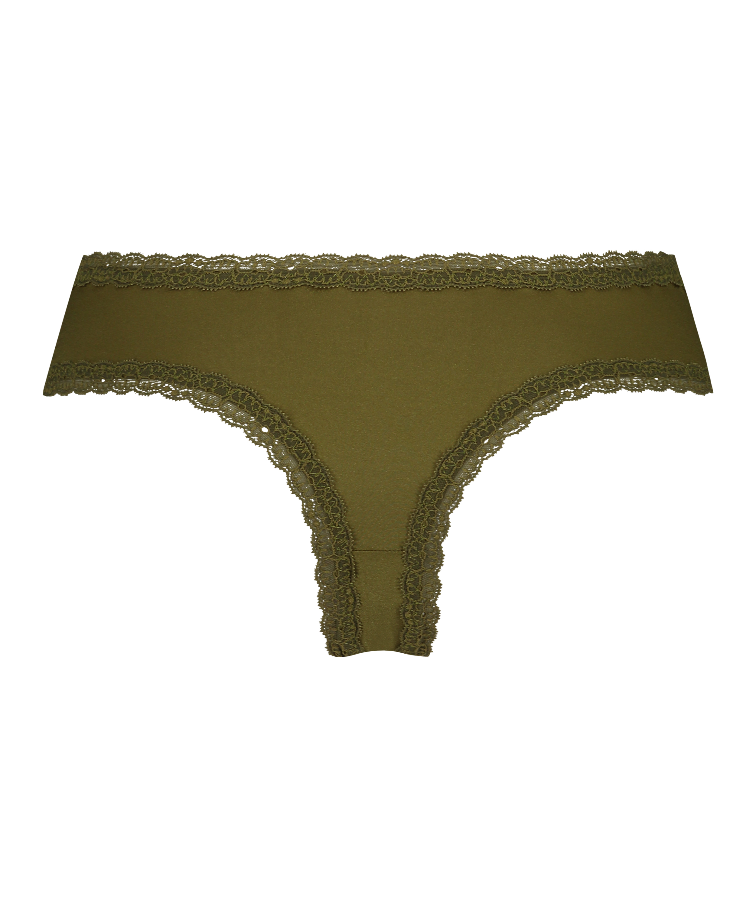 Slip br&eacute;silien en forme de V Vixen, Vert, main