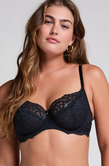 Image of Hunkemöller Unwattierter Bügel-BH Marine Schwarz