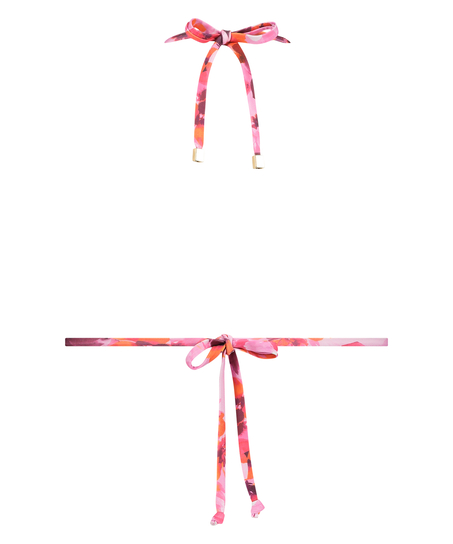 Triangel-Bikinioberteil Floral, Rose
