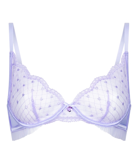 Soutien-gorge &agrave; armatures non-pr&eacute;form&eacute; Cordelie, Violet