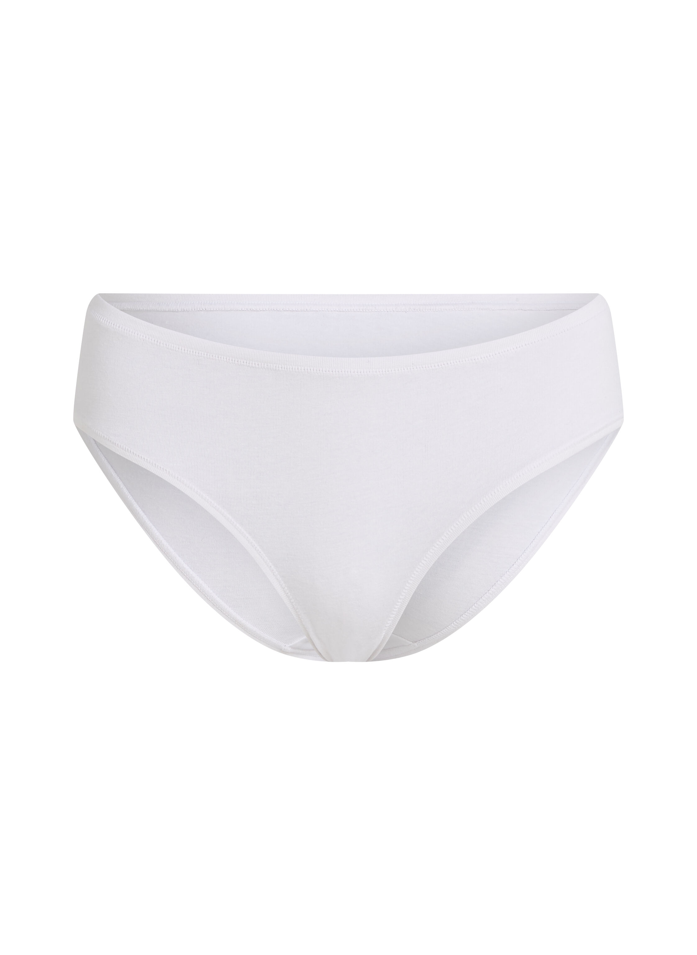 Slip Br&eacute;silien en Coton Kira, Blanc
