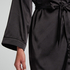 Kimono Satin, Schwarz