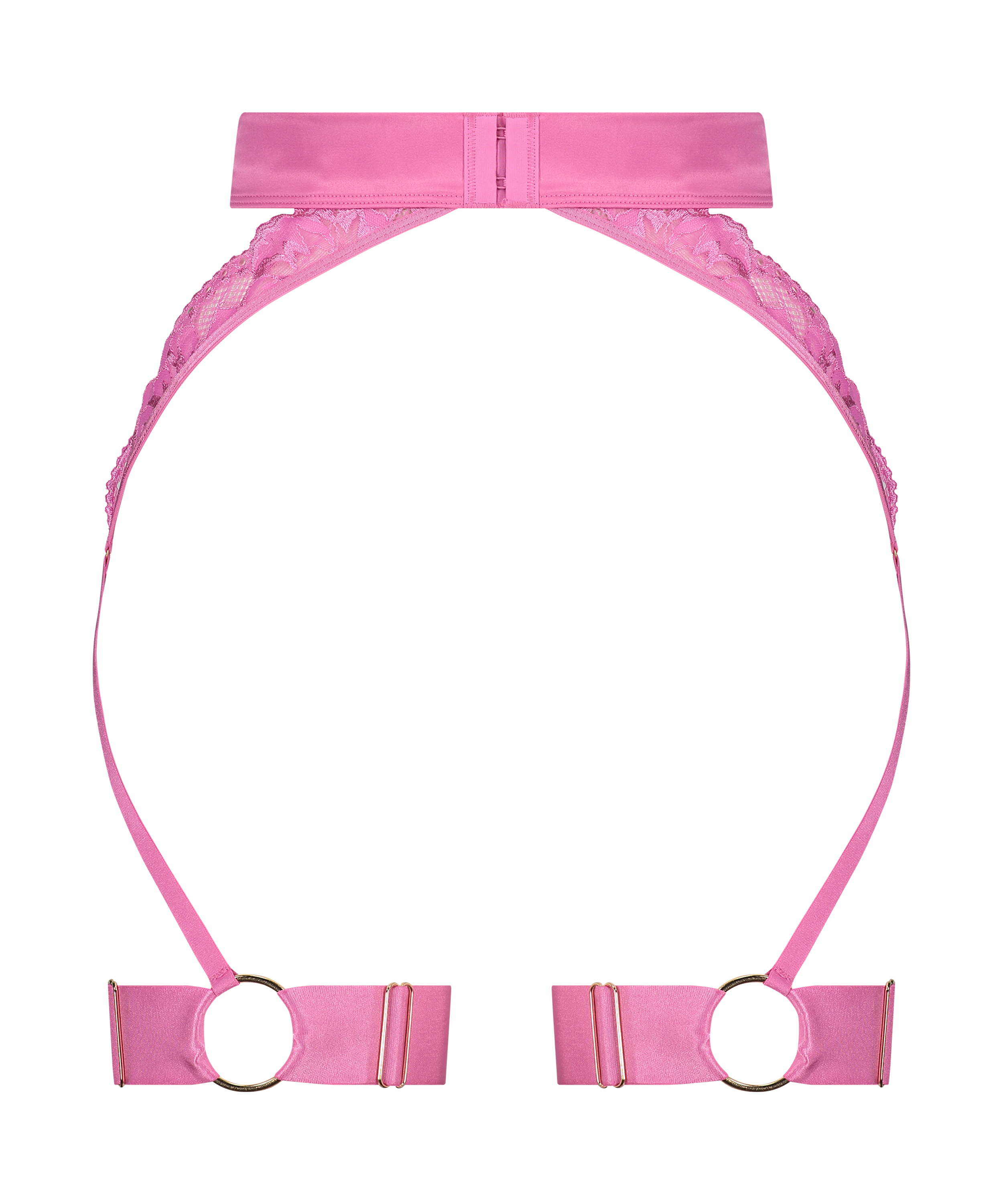 Porte-jarretelles Elsa, Rose, main