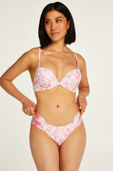 Image of Hunkemöller Bikini-Slip Tropical Weiß
