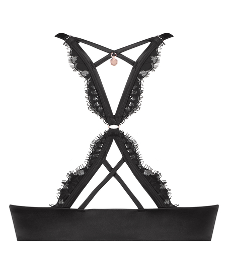 Soutien-gorge push-up à armatures préformé Chalice, Noir