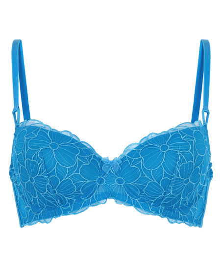 Soutien-gorge à armatures préformé Anya, Bleu