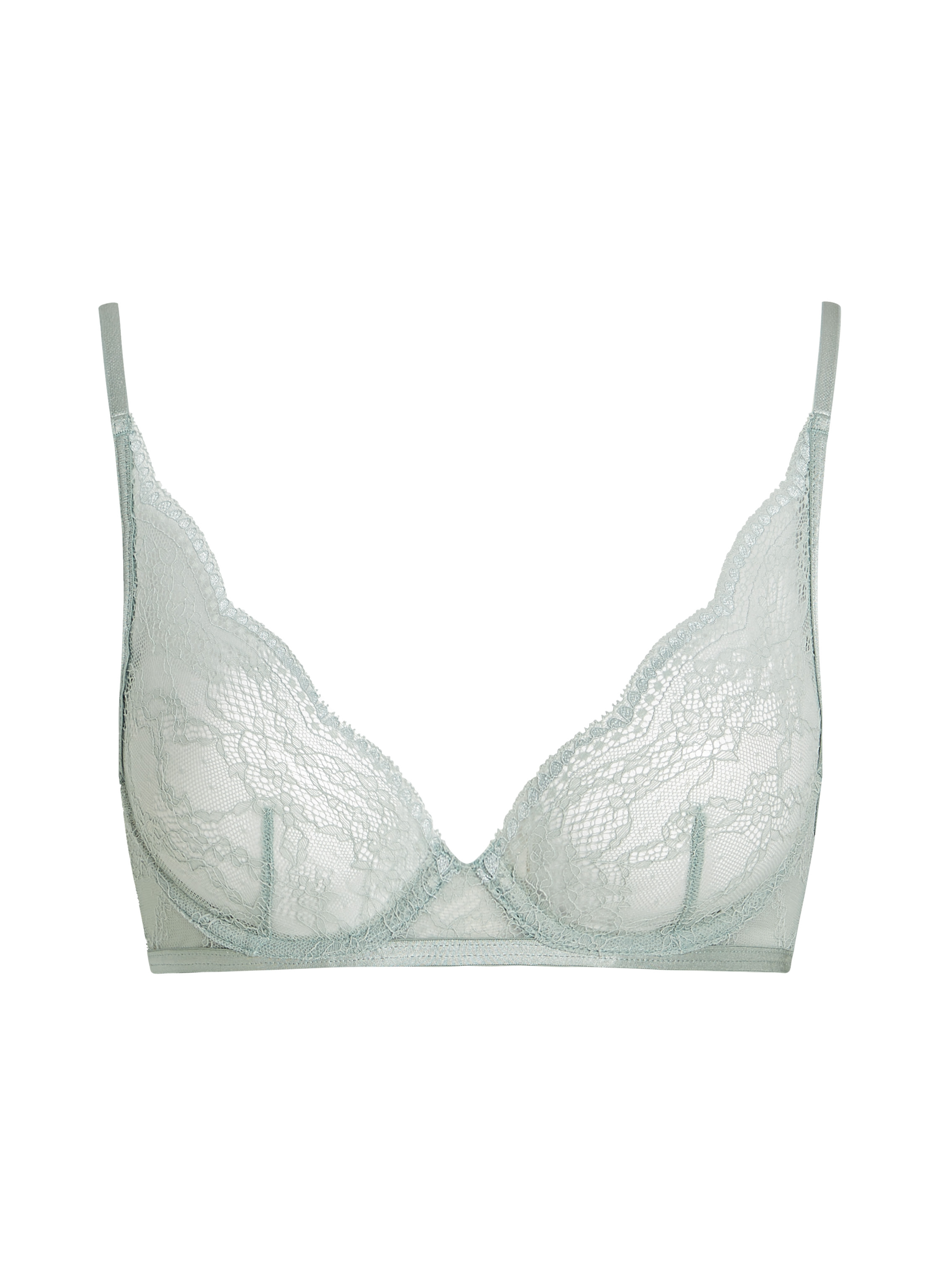 Unwattierter B&uuml;gel-BH Isabelle, Gr&uuml;n, main