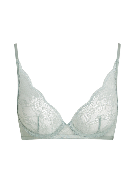 Unwattierter B&uuml;gel-BH Isabelle, Gr&uuml;n