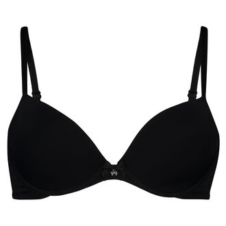 Soutien-gorge &agrave; armatures pr&eacute;form&eacute; Plunge, Noir