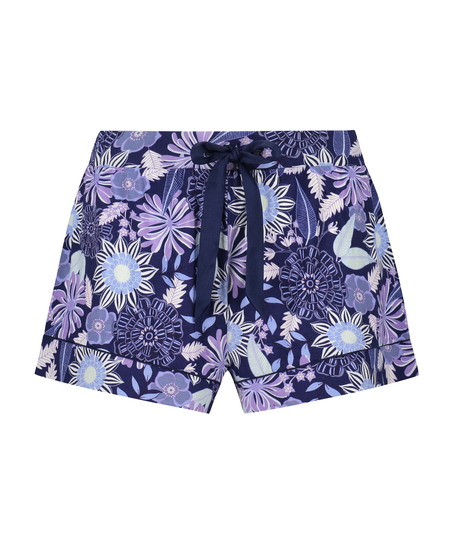 Shorts Jersey, Blau
