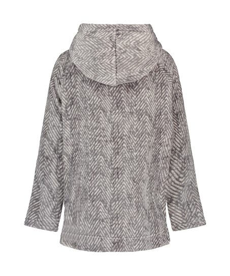 Gilet Flanelle Polaire, Gris