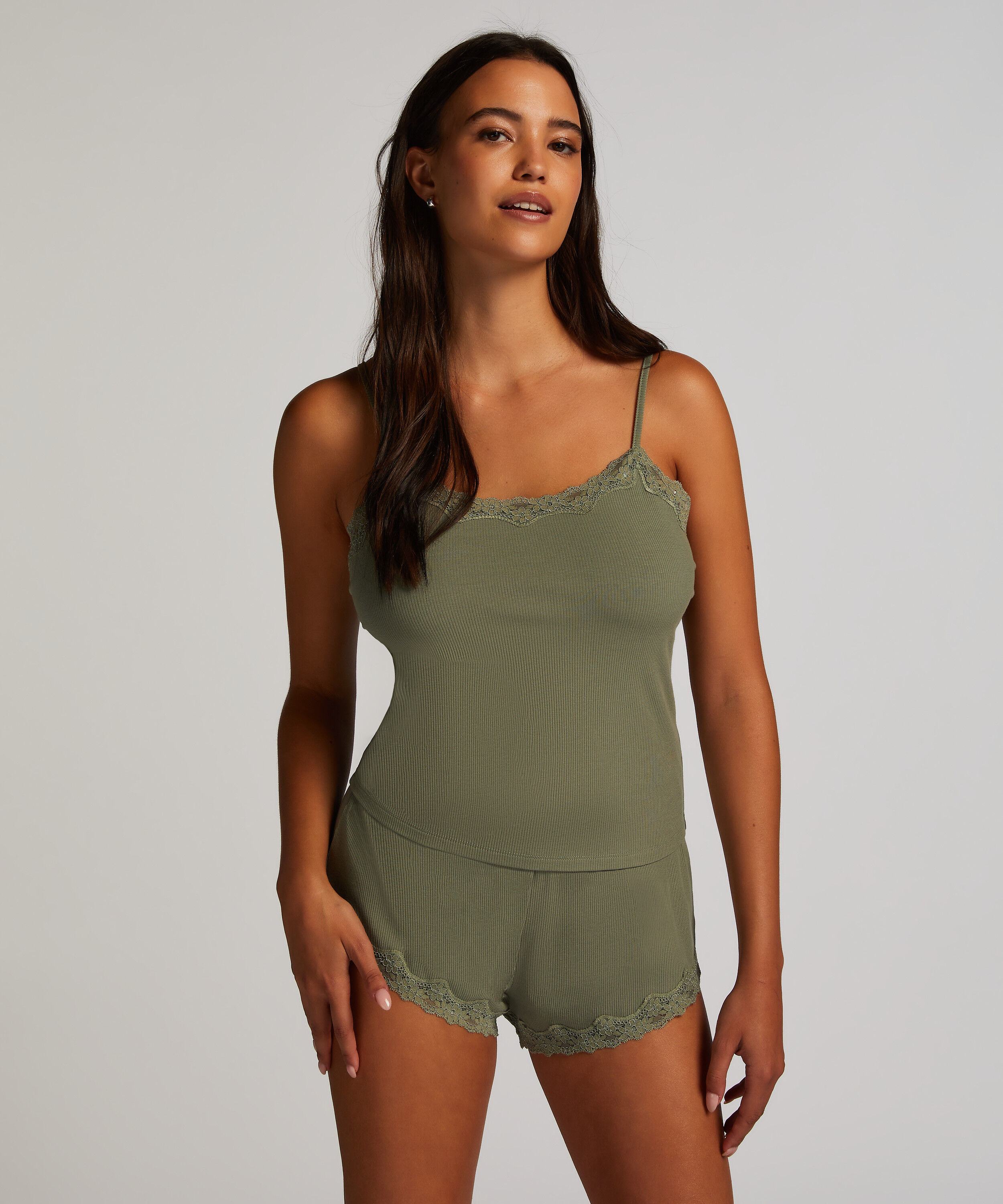 Pyjamaset, Grün