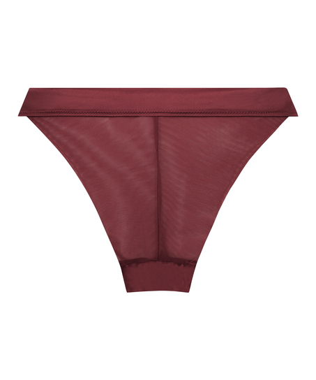 Slip br&eacute;silien Nula, Rouge