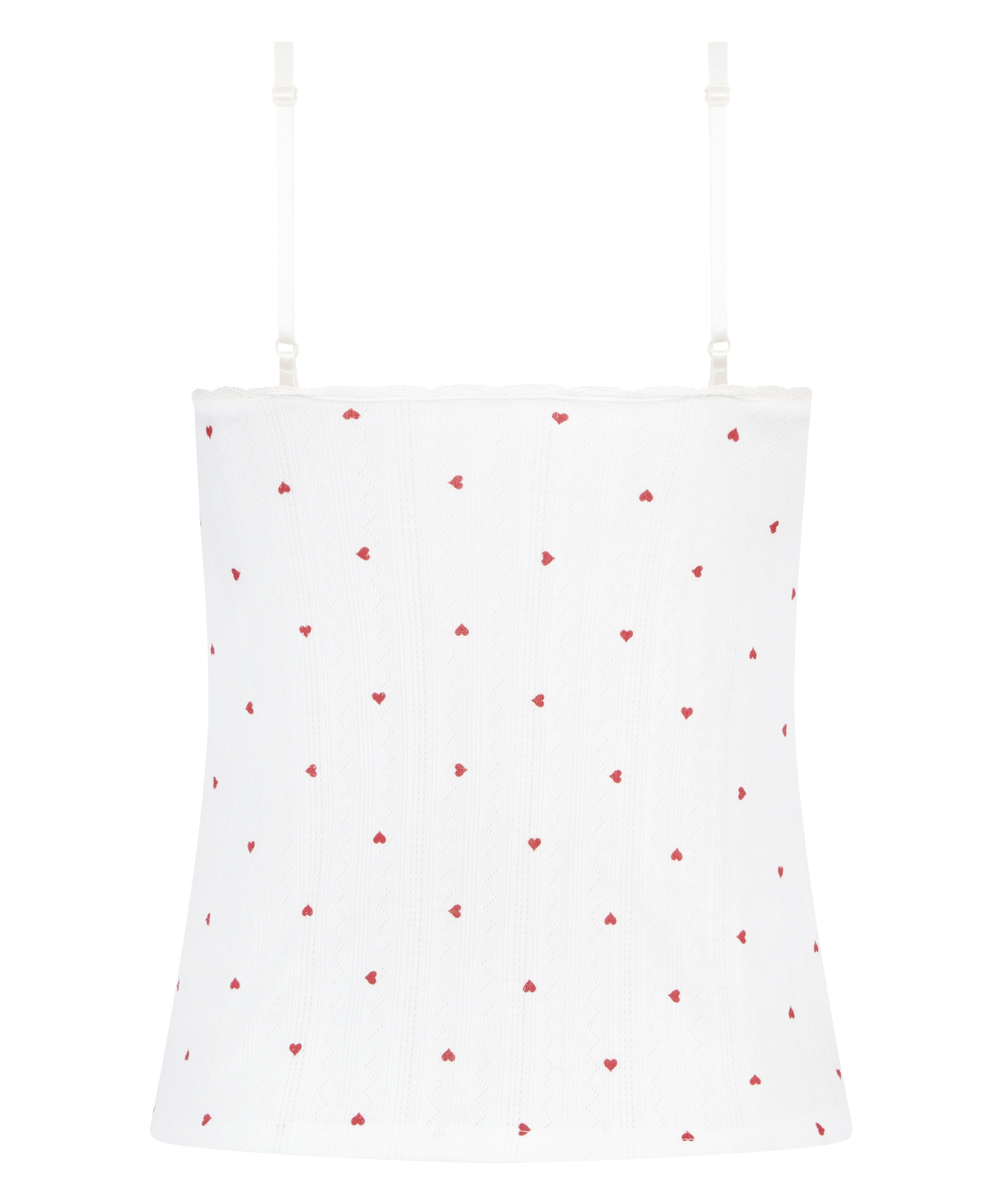 Top Cami Lace, Weiß, main