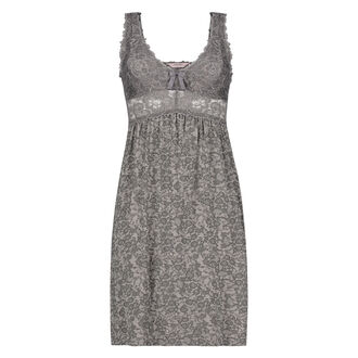 Slipdress Modal Lace mit Spitze, Rose