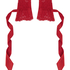 Handschellen Spitze, Rot