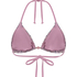 Haut de bikini triangle Cali, Rose