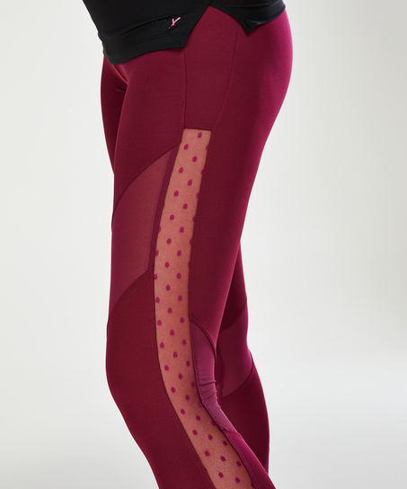 HKMX Sportlegging hohe Taille Level 2, Lila