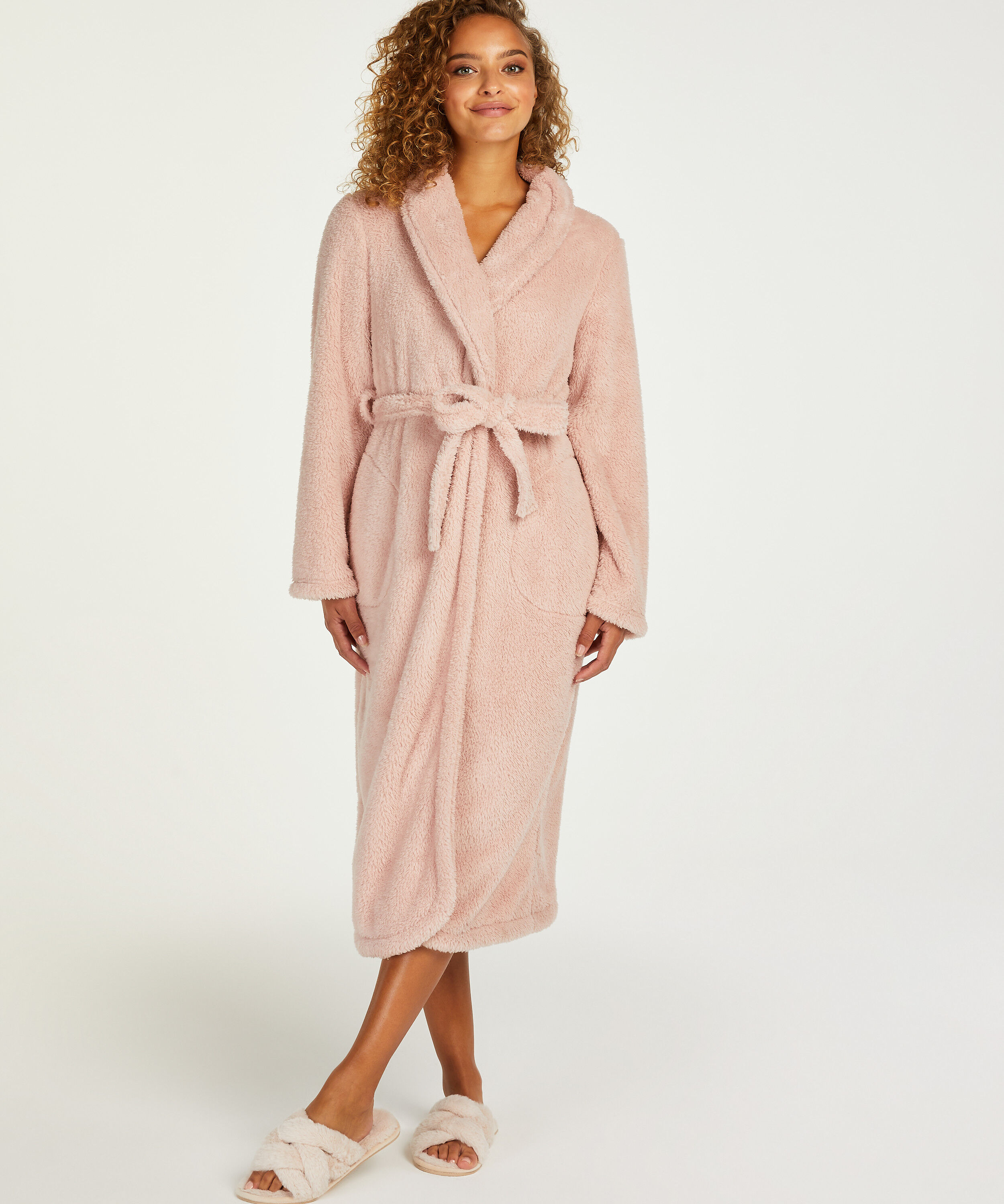 Peignoir Fleece, Rose