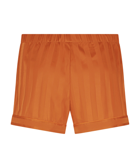 Short de pyjama Satin, Orange