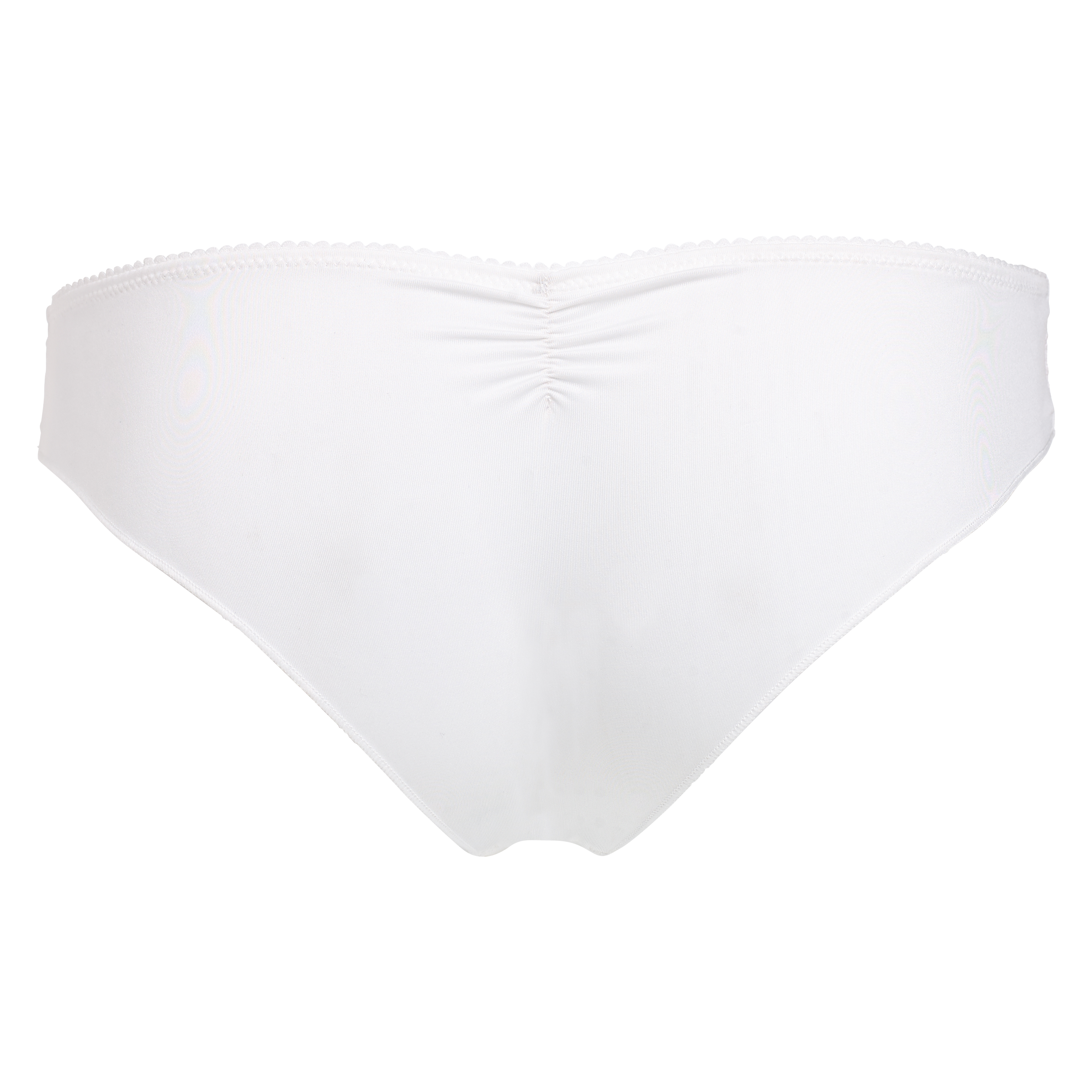 Slip br&eacute;silien Bambi bow, Blanc, main