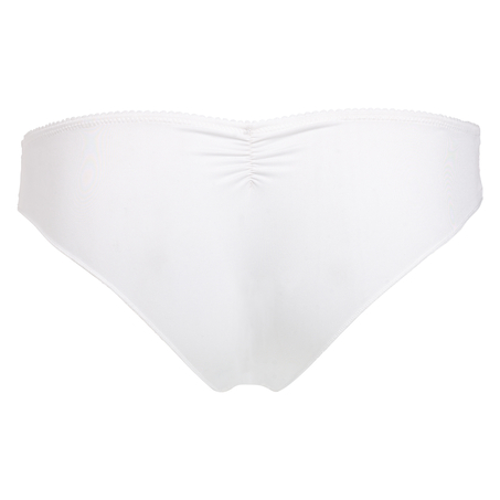 Slip br&eacute;silien Bambi bow, Blanc