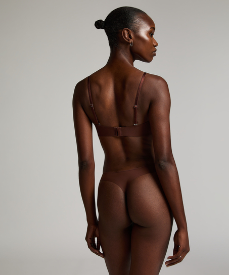 Vorgeformter trägerloser Bügel-BH Jane, Braun