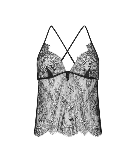 Cami Lace Delphine, Schwarz