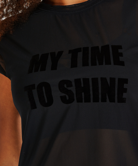 HKMX Sporttop Time to Shine, Schwarz