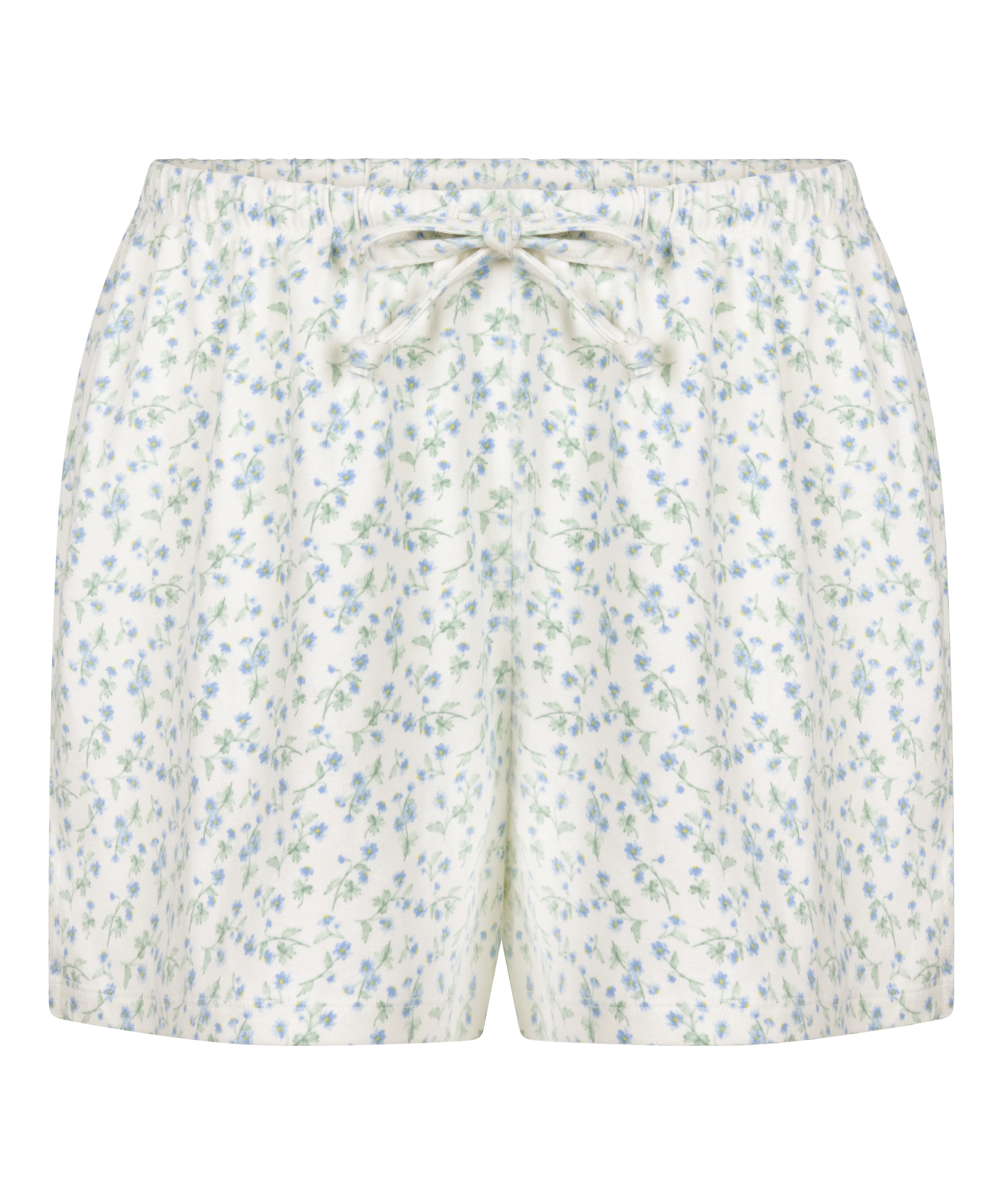 Short Coton, Blanc, main