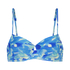 Bikini-Top Paraguay, Blau