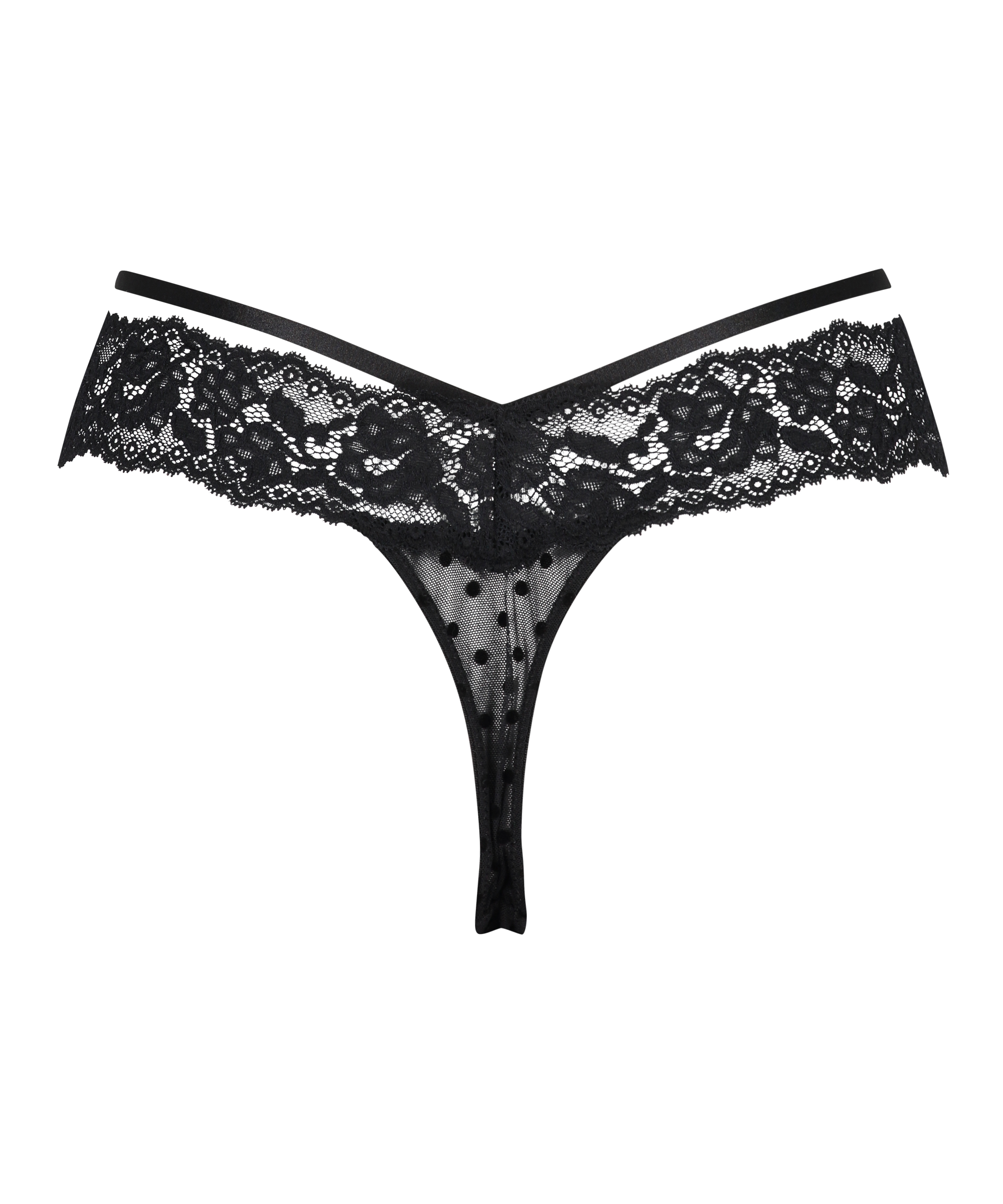 String ultra bas Jada, Noir, main