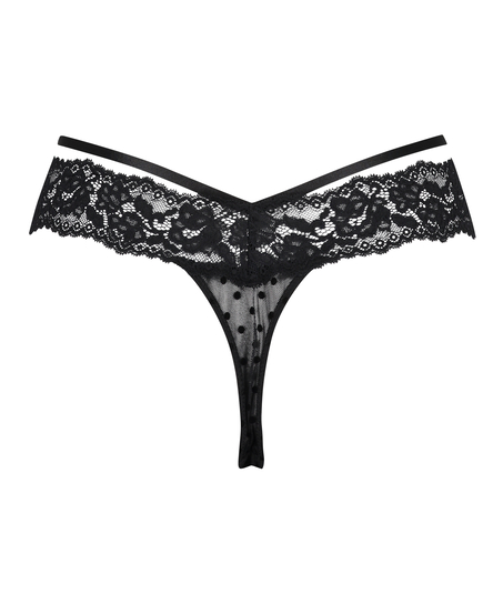 String ultra bas Jada, Noir