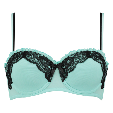 Padded underwired bra Jenna, Bleu