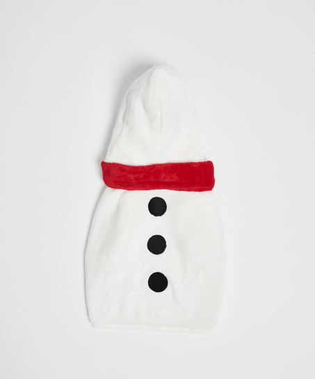 Fleece Hunde-Onesie, Wei&szlig;