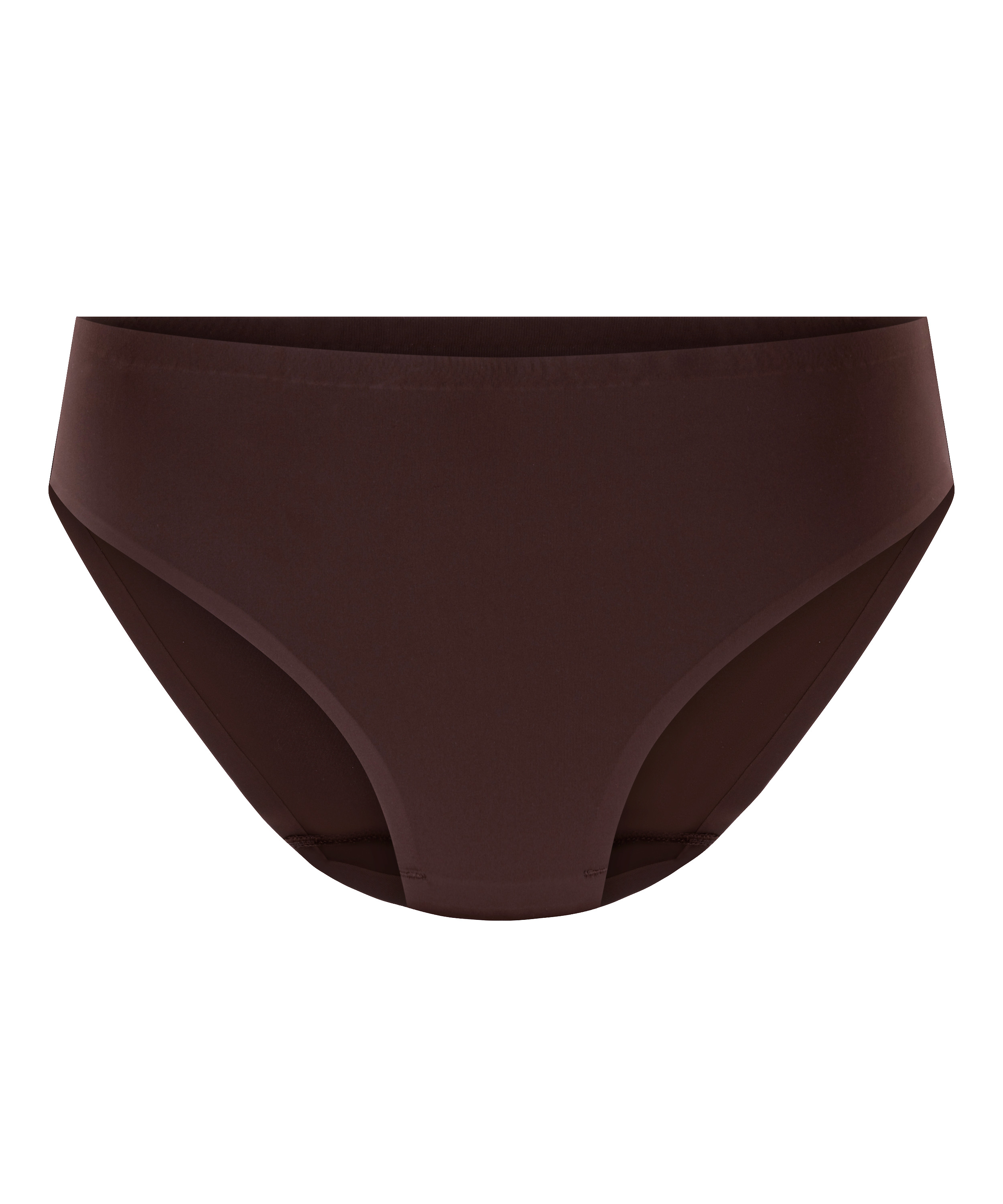 Slip brésilien Invisible, marron, main